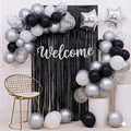 Silver welcome set