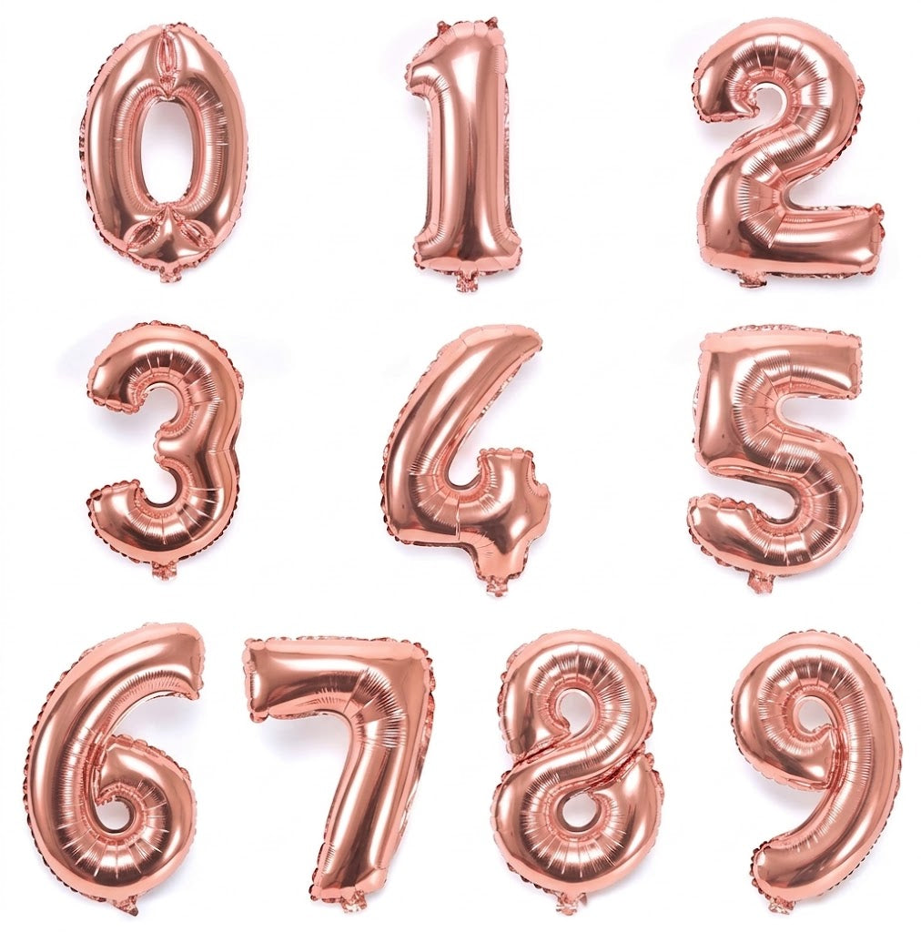 Foil jumbo numbers
