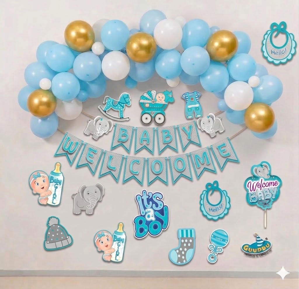 Welcome baby boy set