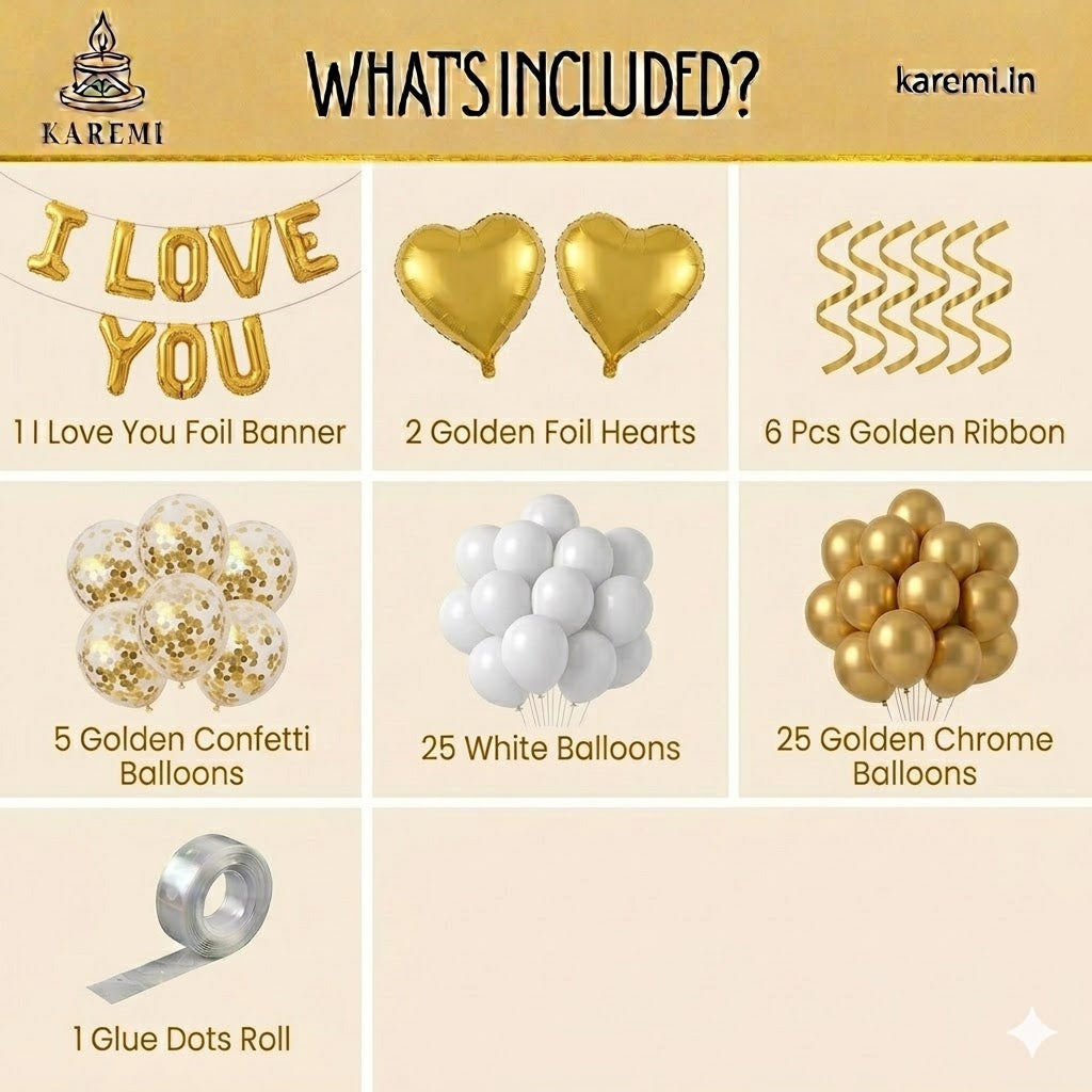 I love you decor set