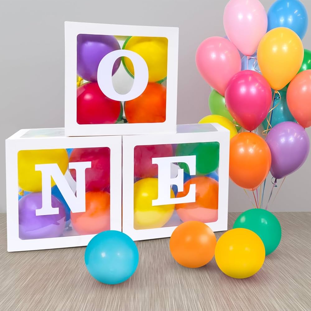 One balloons box