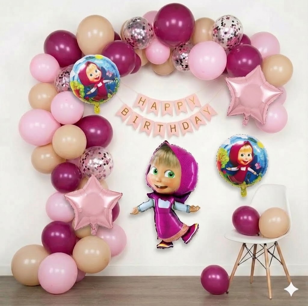 Marsha theme birthday set