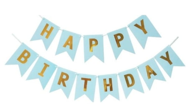 Happy birthday banner