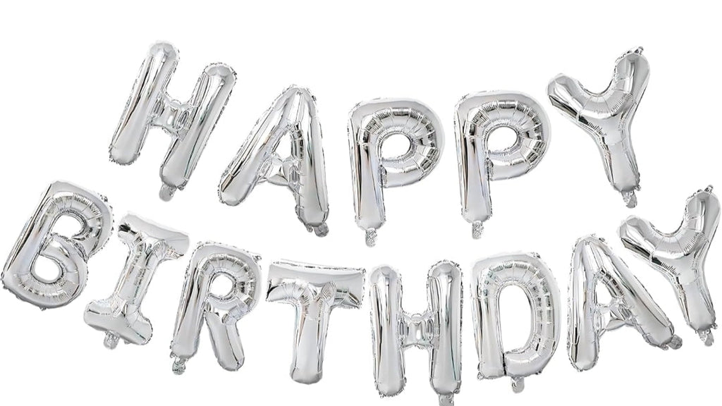 Birthday Banner foil