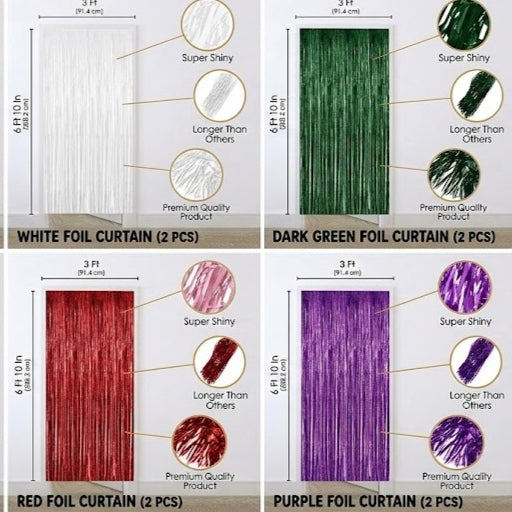 Foil curtain (all colors)