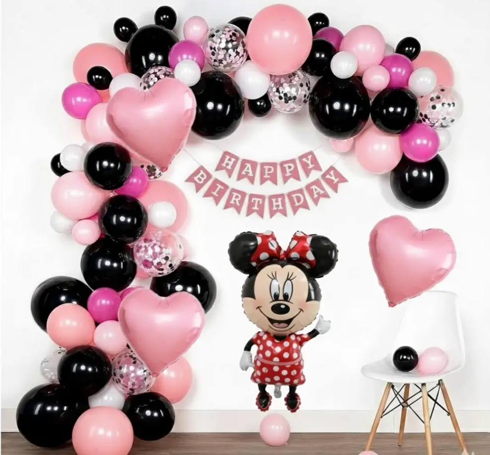 Mini mouse birthday set