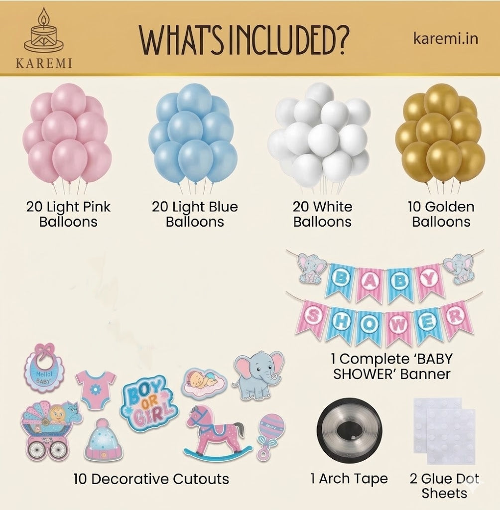 Baby shower set