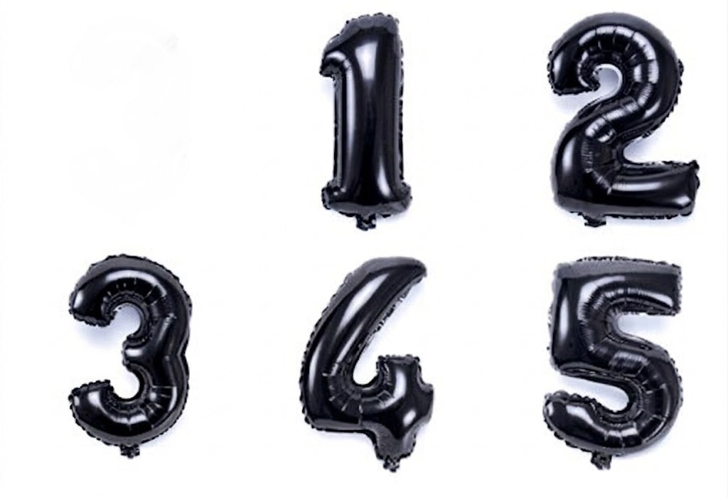 Foil jumbo numbers