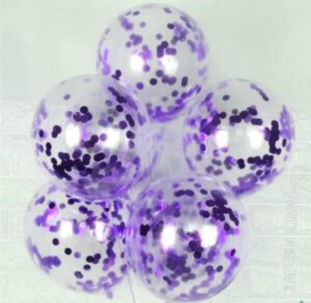 Confetti balloons (all colors)