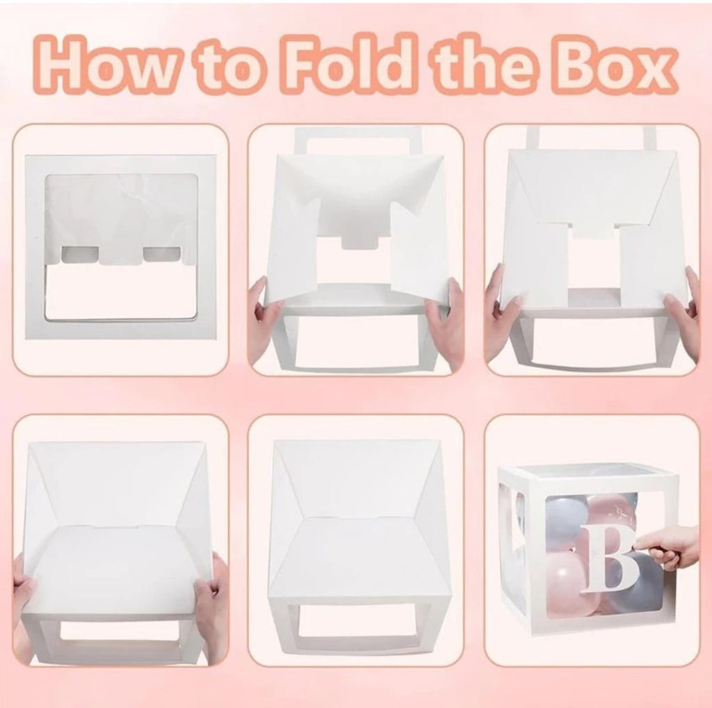 One balloons box