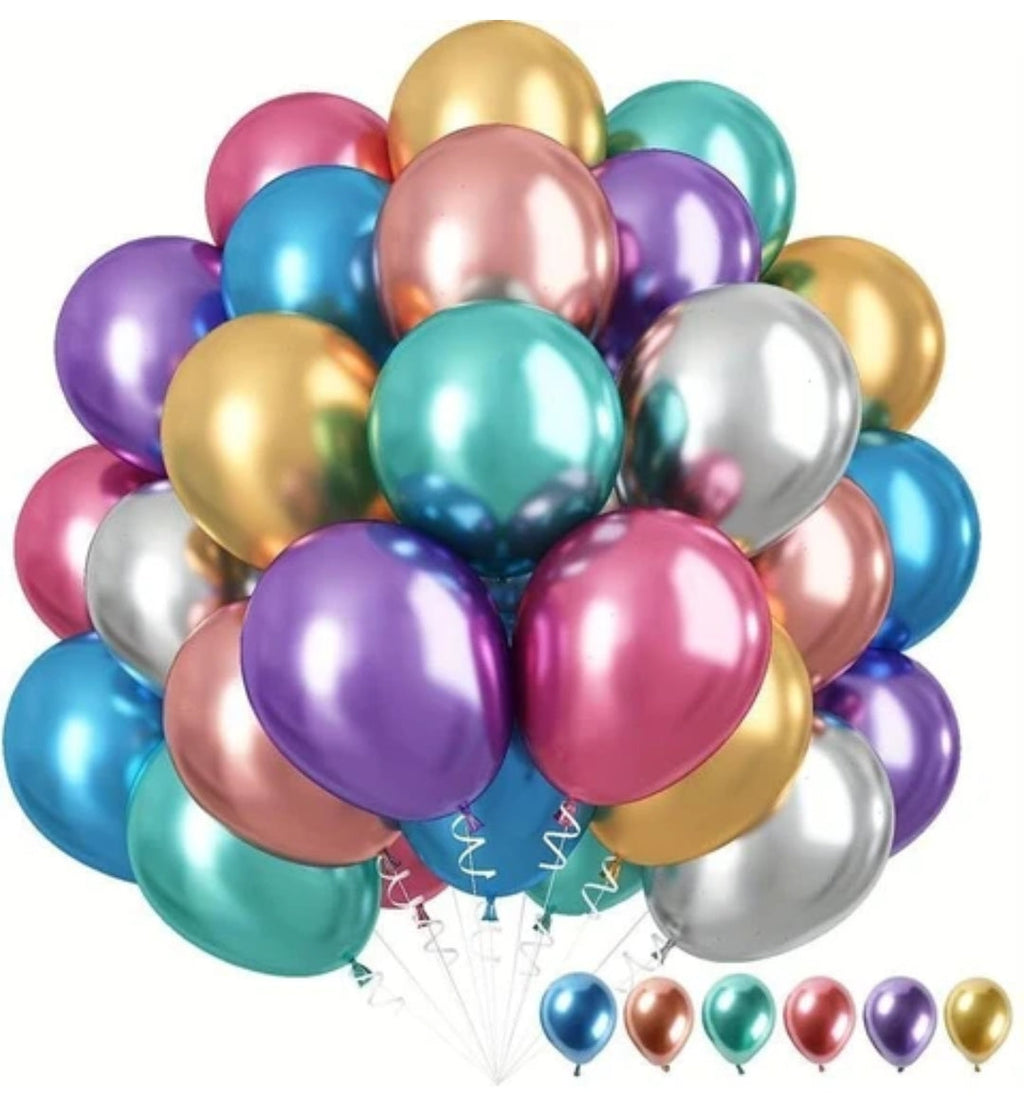 Chrome Balloons