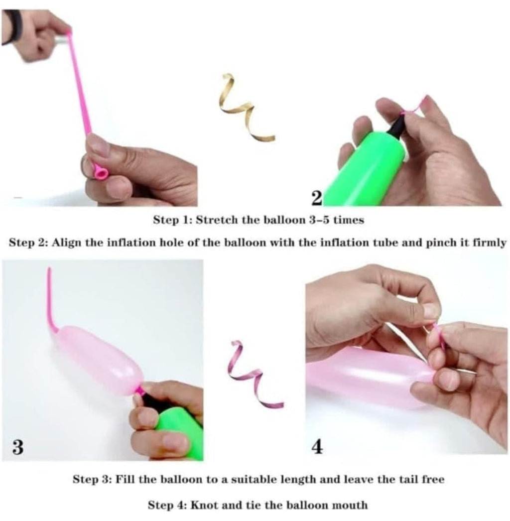 Free tube balloons
