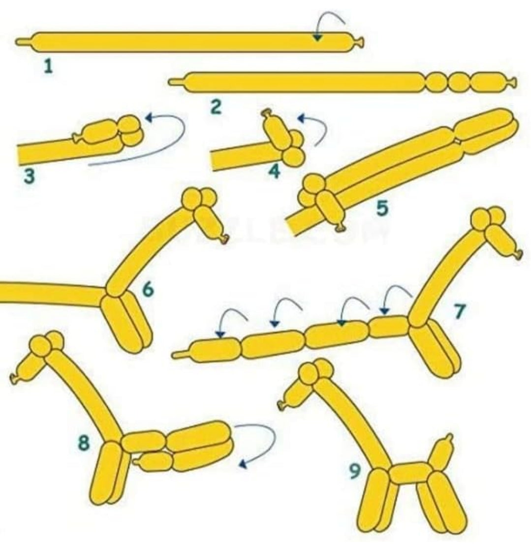 Free tube balloons