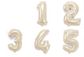 Foil jumbo numbers