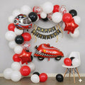 F1 theme birthday decor