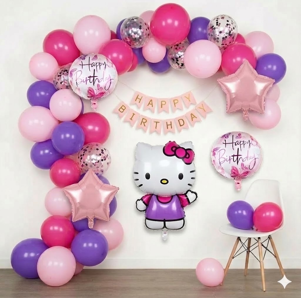 Hello kitty birthday set
