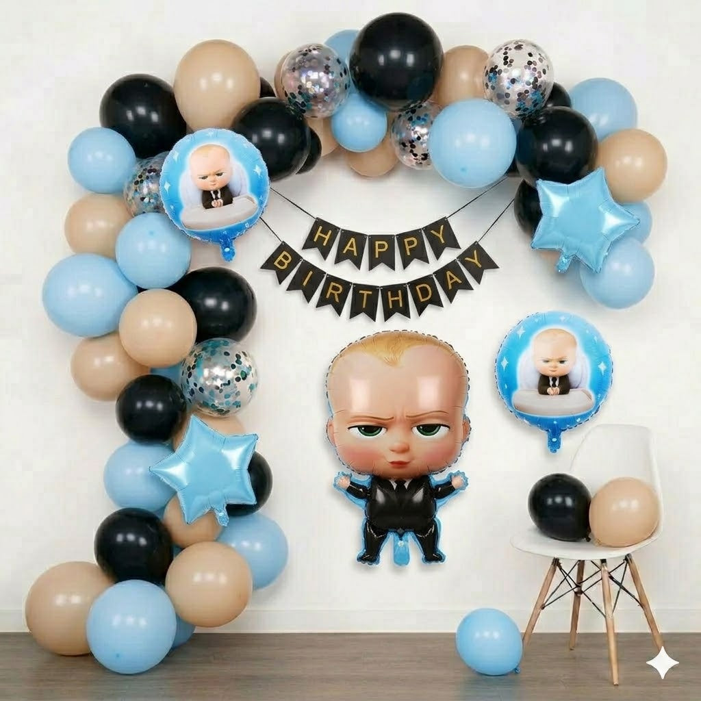 Boss baby birthday set