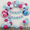 Swan baby shower decoration