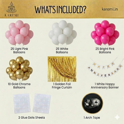 Anniversary decor set