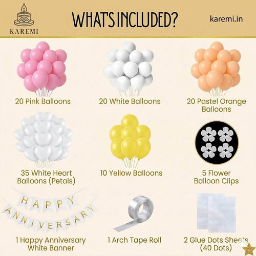 Anniversary decor set