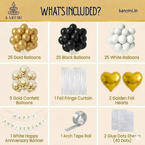 Anniversary decor set