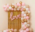 Pink love decor set