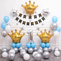 Birthday golden crown set