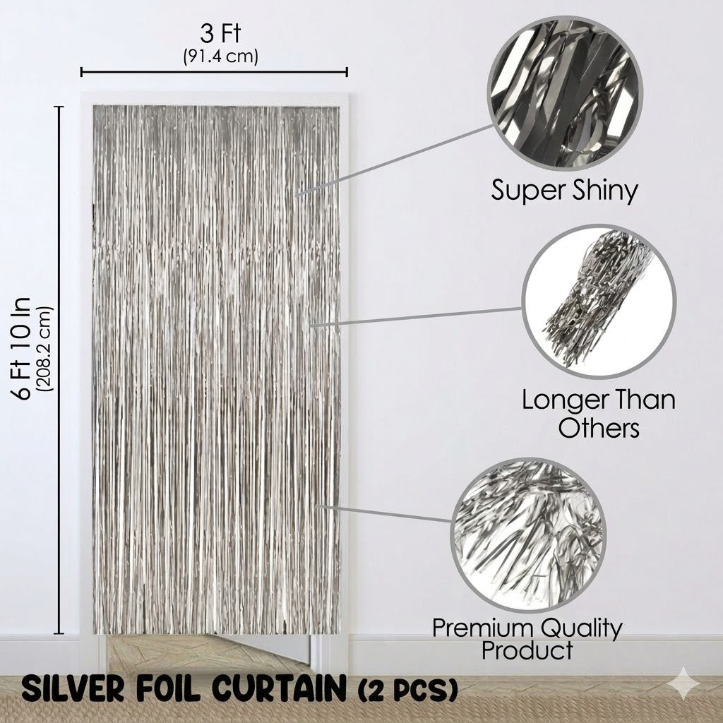 Foil curtain (all colors)